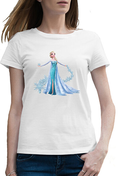 OEM Tricou femei Frozen Elsa Kristoff Regina de Gheata