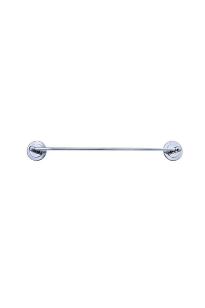 flores Metal towel holder, adhesive fastening, shiny chrome, 400 mm