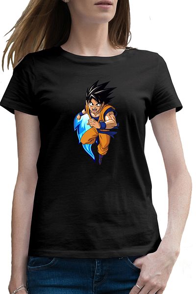 OEM Tricou femei Dragon Ball Z Goku Attack Android Superhero