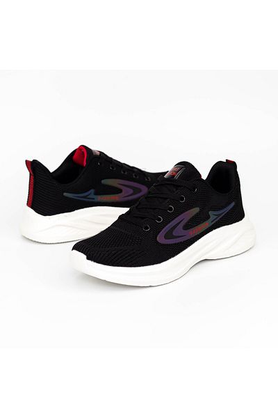 FASHION Men's Sports Shoes F2245 Black-Red