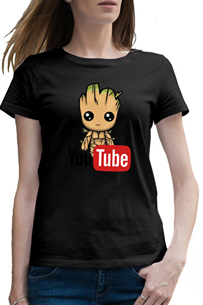 OEM Tricou femei Baby Groot Youtube Youtuber