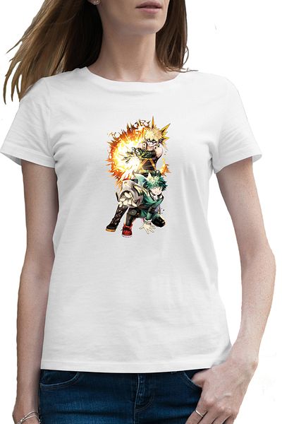 OEM Tricou femei Hero Academia Katsuki Bakugou Anime
