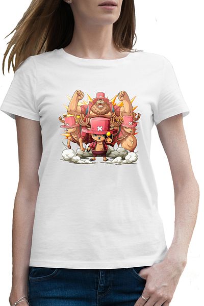 OEM Tricou femei One Piece Doctor Chopper Cotton Candy Lover