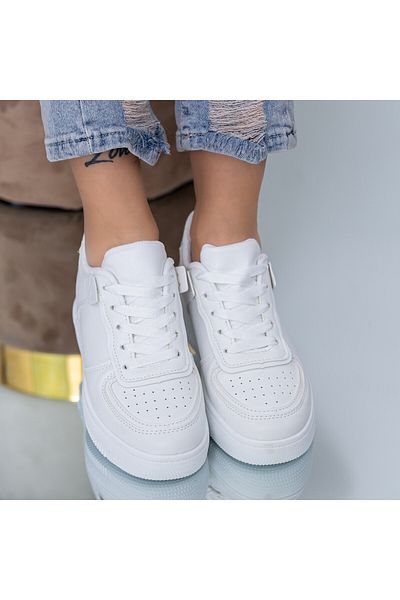 mei Women's Sports Shoes XJ28 White