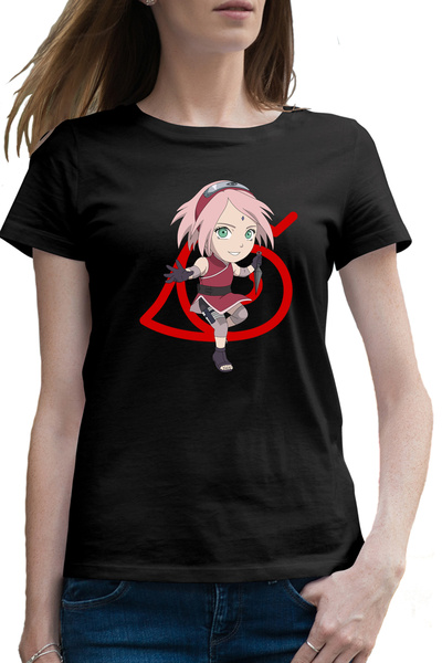 OEM Tricou femei Naruto Sakura Baby Ninja Girl Anima Manga