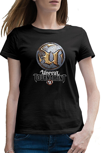 OEM Tricou femei Quake Unreal Tournament Insigne Logo Emblem PS4