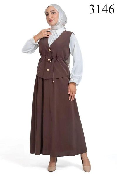 TRİPEN Women's Suit with Skirt 3146