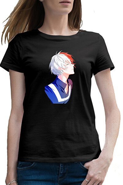 OEM Tricou femei My Hero Academia Todoroki Anime Manga