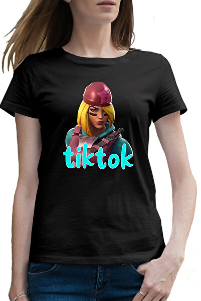 OEM Tricou femei Skully Fortnite Tik Tok Skin