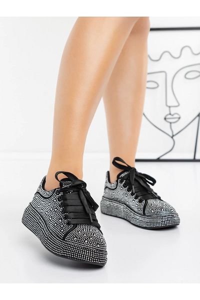mei Sneakers Dama 5WL57 Negru-Alb