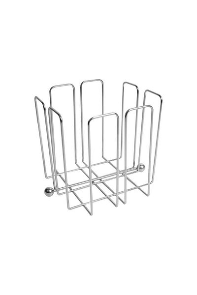 gogiva Napkin holder, Stainless steel, 19x19x19 cm