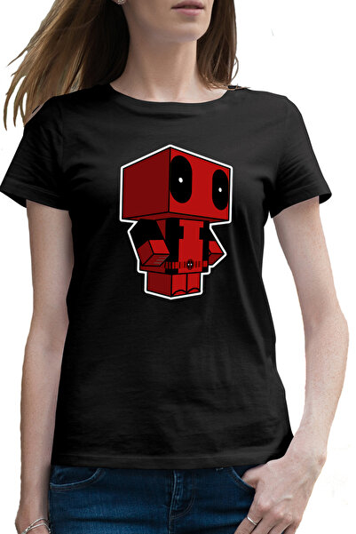 OEM Tricou femei Deadpool Minecraft Steve Ninja