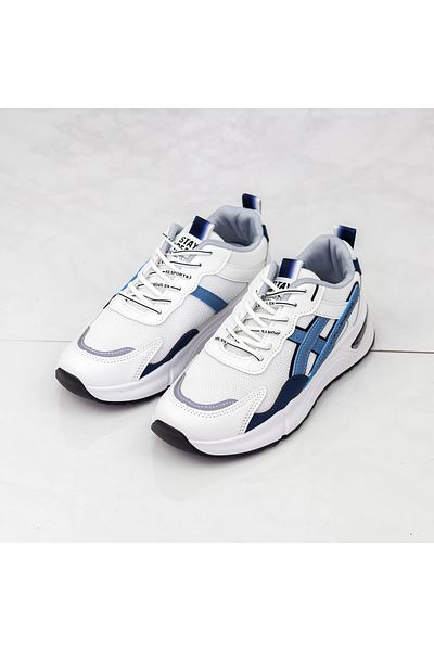 mei Men's Sports Shoes D021 White