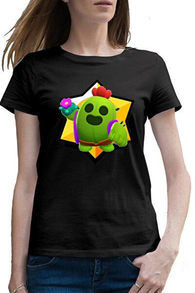 OEM Tricou femei Spike Hello Brawl Stars