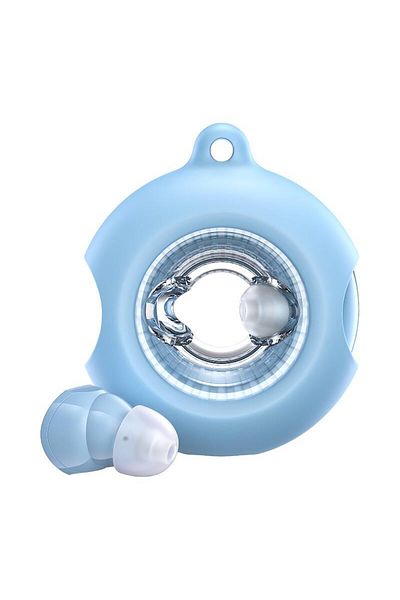 Joyroom Słuchawki bezprzewodowe TWS Bluetooth 5.3 LightAura VocalSound - niebieskie