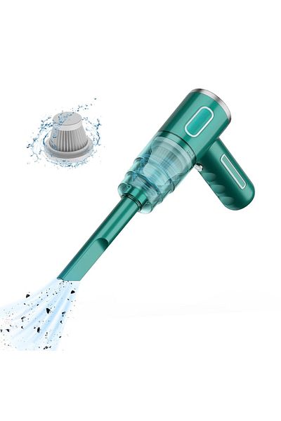 OEM Aspirator portabil wireless reîncărcabil USB, mini, pentru mașină, acasă sau birou, verde
