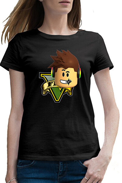 OEM Tricou femei Roblox Gaming GTA V