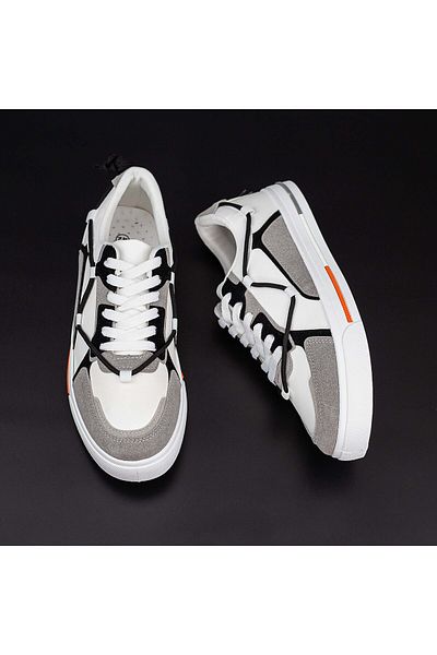 Se7en Men's Sports Shoes D869 Black-White