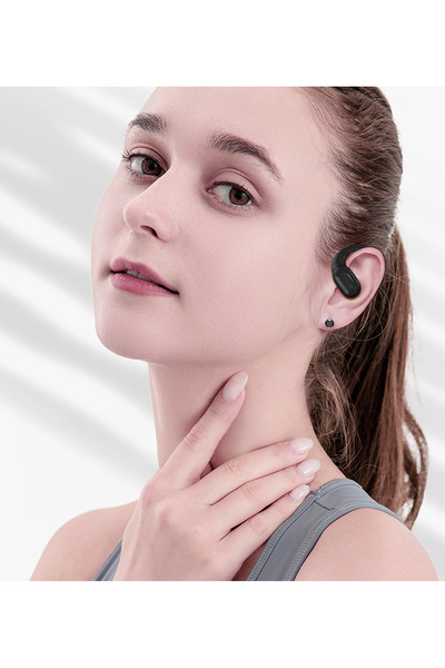 CHOETECH Słuchawki douszne OWS bezprzewodowe TWS Bluetooth 5.3 - czarne