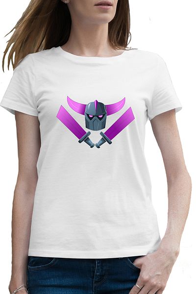 OEM Tricou femei Pekka Minecraft Clash Royale Clans