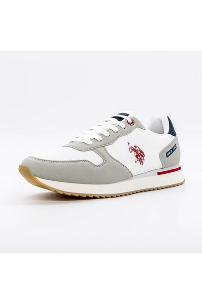 U.S. Polo Assn. Pantofi Sport Barbati ALTENA001M4HT1 Alb U.S. POLO ASSN