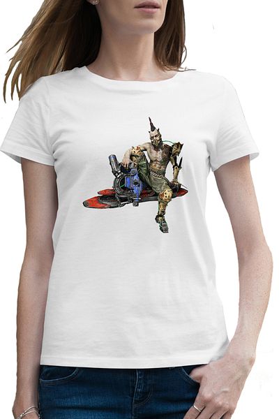 OEM Tricou femei Quake Doom Shooter Joc Punk