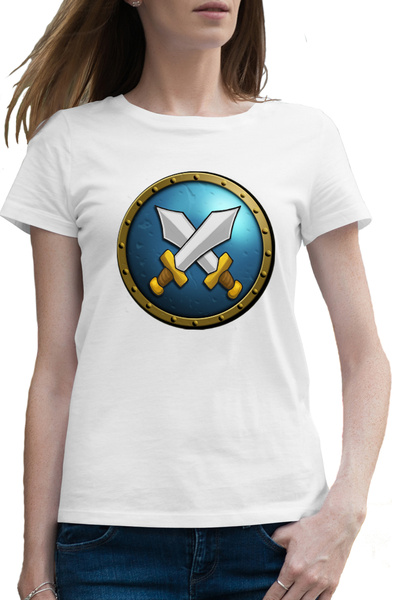 OEM Tricou femei Age of Empires Scut Sigil Sabii Video Game