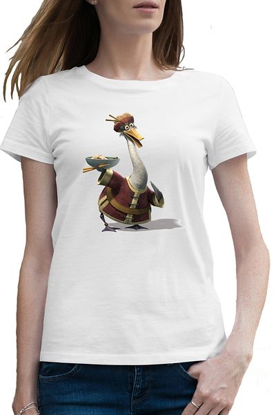 OEM Tricou femei Kung Fu Panda Chef Bucatar Desene Animate