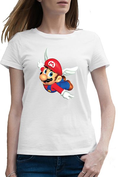 OEM Tricou femei Super Mario Bros Aripi Zboara