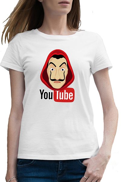 OEM Tricou femei Casa de Papel Youtube Creator