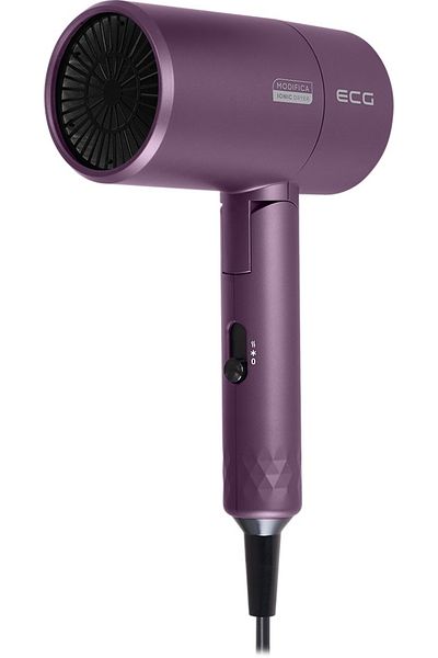 ECG Uscător de păr ionizant Modifica Chiara, 1600 W, 2 niveluri de temperatură, concentrator, violet