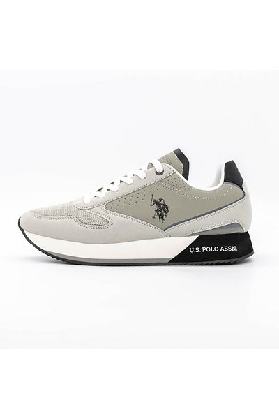 U.S. Polo Assn. Pantofi Sport Barbati NOBIL003M4HY5 Gri deschis-Negru U.S. POLO ASSN