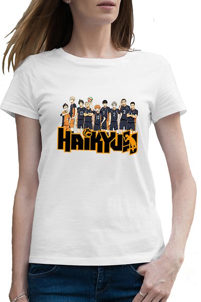 OEM Tricou femei Haikyuu Hyuga Anime Haikyu!! Volei Team