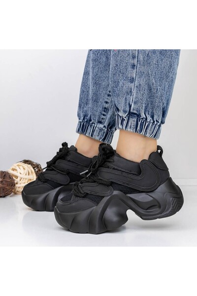 mei Pantofi Sport Dama 3WL82 Negru