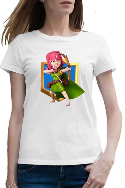 OEM Tricou femei Archer Clash Royale Minecraft