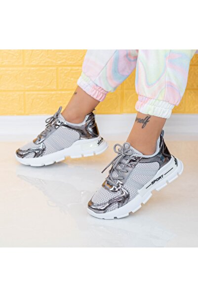 mei Women's Sports Shoes AN88 Grey