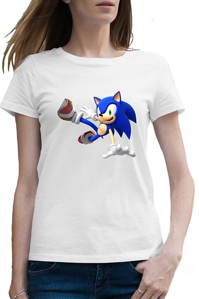 OEM Tricou femei Sonic Hedgehog Salt Energie Video Game