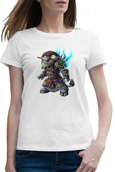 OEM Tricou femei World of Warcraft Tauren Cartoon