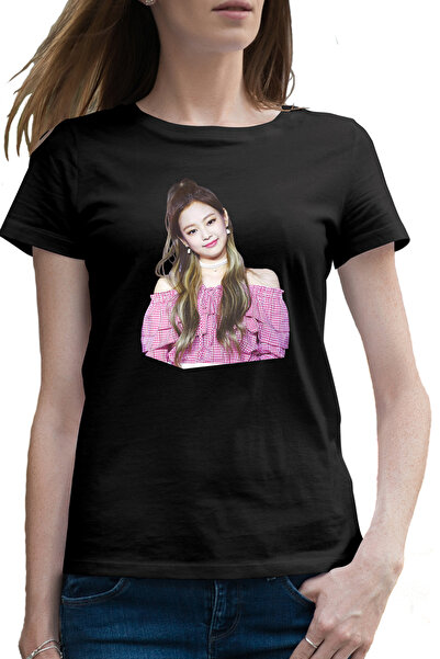 OEM Tricou femei Blackpink Jennie Kim K-Pop Girl