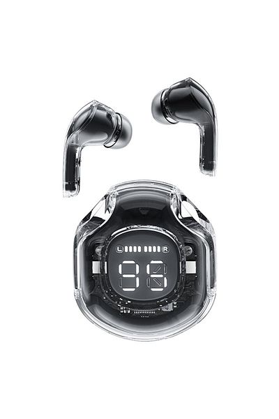 Acefast Słuchawki bezprzewodowe z etui T8 Bluetooth TWS czarne