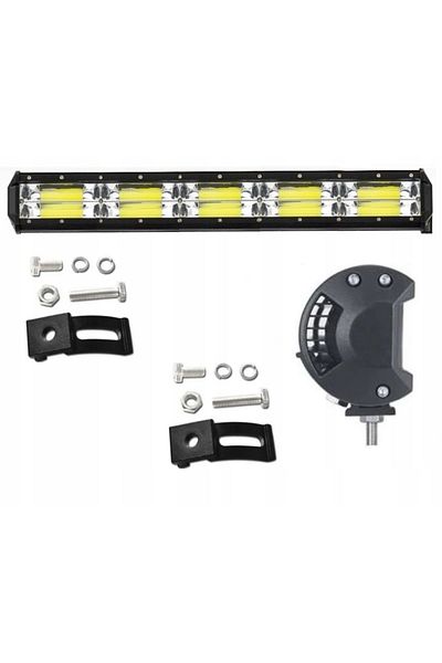 Azaris LAMPA ROBOCZA DO CIĄGNIKA LED BAR 55cm 500W 12 24V CREE DALEKOSIĘŻNA QUADA