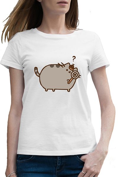 OEM Tricou femei Pusheen Cat Detectiv Plush Ziua Indragostitilor