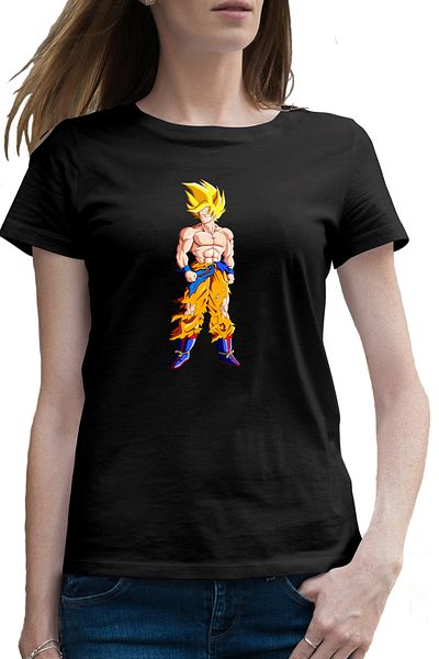 OEM Tricou femei Son Goku Dragon Ball Samurai Japan