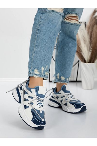 Se7en Sneakers Dama YZ229 Albastru