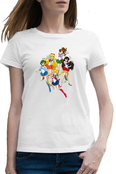 OEM Tricou femei Sailor Moon Party Girls Anime Manga