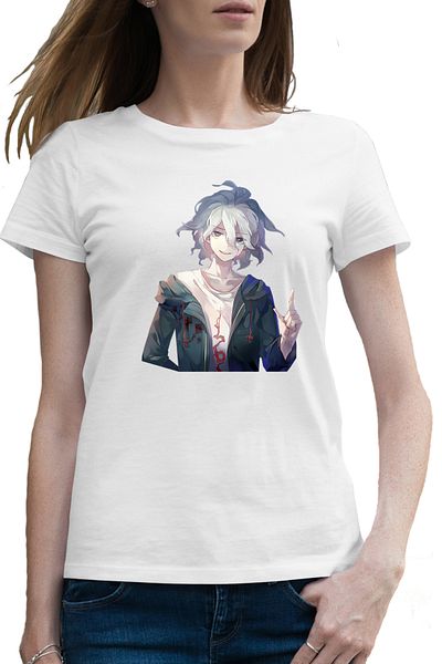 OEM Tricou femei Danranronpa Nagito Komaeda Dark Manga