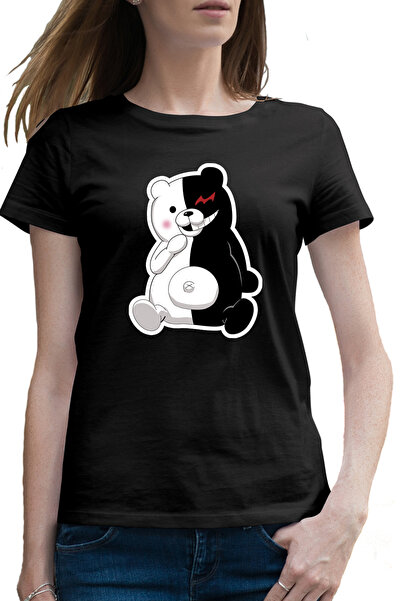 OEM Γυναικείο μπλουζάκι Danganronpa: Η ζωή του σχολείου με θανάτωση - Αρκούδα...