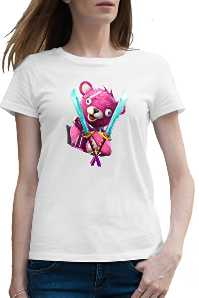 OEM Tricou femei Cuddle Pink Panda Fortnite Epic Blades