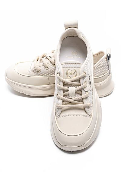 FRANCO GERARDO Pantofi Sport Dama din piele naturala 70099 Crem Franco Gerardo