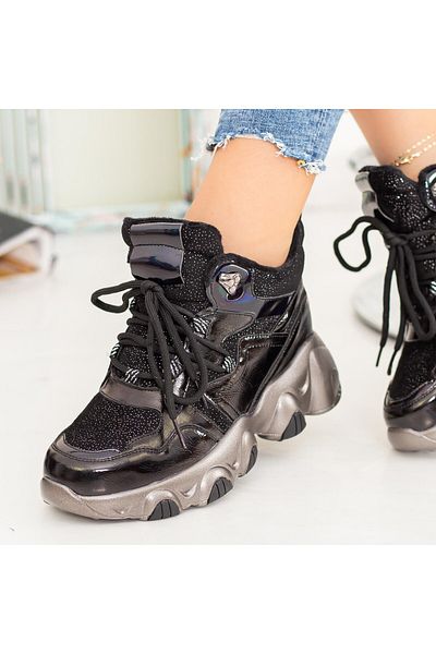 mei Pantofi Sport Dama SZ271 Negru